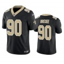 New Orleans Saints #90 Bryan Bresee Black 2023 F.U.S.E. Vapor Untouchable Limited Stitched Jersey