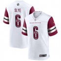 Washington Commanders #6 Joey Slye White Stitched Game Jersey