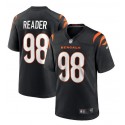 Cincinnati Bengals #98 D.J. Reader Black Stitched Game Jersey