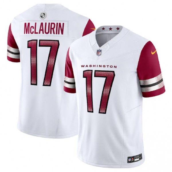 Washington Commanders #17 Terry McLaurin White 2023 F.U.S.E. Vapor Limited Stitched Jersey
