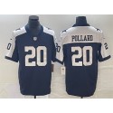 Dallas Cowboys #20 Tony Pollard Navy 2023 F.U.S.E.Thanksgiving Limited Stitched Jersey