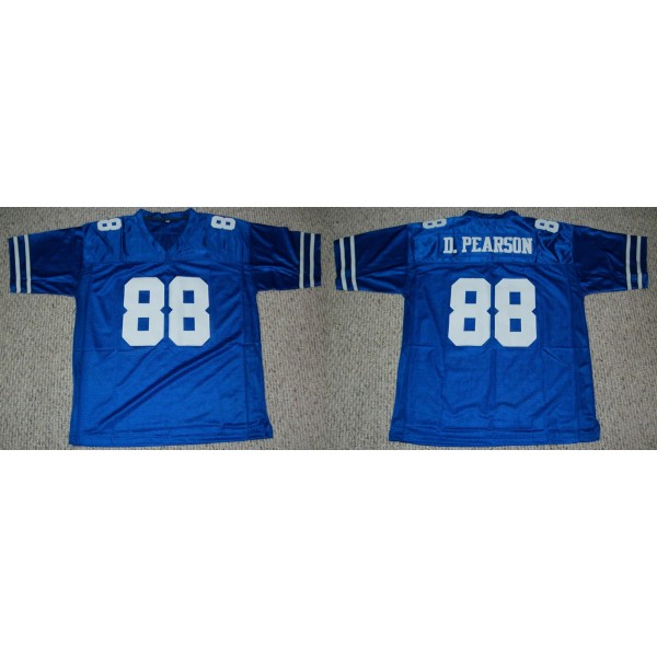 Dallas Cowboys #88 Drew Pearson Blue Old Style Stitched Jersey