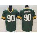 Green Bay Packers #90 Lukas Van Ness Green Vapor Untouchable Limited Stitched Jersey