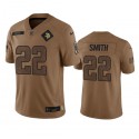 Minnesota Vikings #22 Harrison Smith 2023 Brown Salute To Service Limited Stitched Jersey