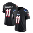 New England Patriots #11 Julian Edelman Black 2023 F.U.S.E. Vapor Limited Stitched Jersey