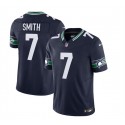 Seattle Seahawks #7 Geno Smith 2023 F.U.S.E. Navy Limited Stitched Jersey