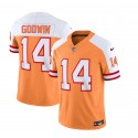 Tampa Bay Buccaneers #14 Chris Godwin 2023 F.U.S.E. White Gold Throwback Limited Stitched Jersey