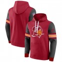 Tampa Bay Buccaneers Red Grey Pullover Hoodie
