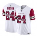Washington Commanders #24 Antonio Gibson White 2023 F.U.S.E. Vapor Limited Stitched Jersey