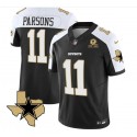 Dallas Cowboys #11 Micah Parsons 2023 F.U.S.E. Black White With Established In 1960 Patch Stitched Jersey