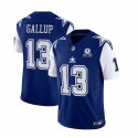 Dallas Cowboys #13 Michael Gallup Navy 2023 F.U.S.E. With 1960 Patch Vapor Limited Stitched Jersey