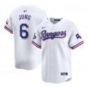 Texas Rangers #6 Josh Jung White 2023 World Series Champions Stitched Jersey