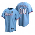 Texas Rangers Custom Blue 2023 World Series Stitched Jersey