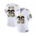 Pittsburgh Steelers #36 Jerome Bettis White 2023 F.U.S.E. Smoke Vapor Untouchable Limited Stitched Jersey