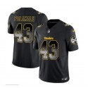 Pittsburgh Steelers #43 Troy Polamalu Black 2023 F.U.S.E. Smoke Vapor Untouchable Limited Stitched Jersey