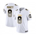 Pittsburgh Steelers #8 Kenny Pickett White 2023 F.U.S.E. Smoke Vapor Untouchable Limited Stitched Jersey