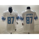 Detroit Lions #87 Sam LaPorta White 2023 F.U.S.E. Vapor Untouchable Limited Stitched Jersey