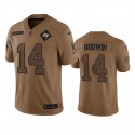 Tampa Bay Buccaneers #14 Chris Godwin 2023 Brown Salute To Service Limited Stitched Jersey