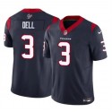 Houston Texans #3 Tank Dell Navy 2023 F.U.S.E. Vapor Untouchable Stitched Jersey