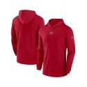 San Francisco 49ers Red Performance Long Sleeve Hoodie