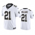 New Orleans Saints #21 Jamaal Williams White 2023 F.U.S.E. Vapor Untouchable Limited Stitched Jersey