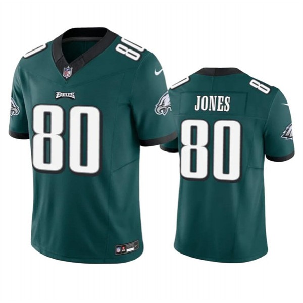 Philadelphia Eagles #80 Julio Jones Green 2023 F.U.S.E. Vapor Untouchable Limited Stitched Jersey