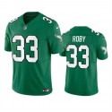 Philadelphia Eagles #33 Bradley Roby Green 2023 F.U.S.E. Throwback Vapor Untouchable Limited Stitched Jersey