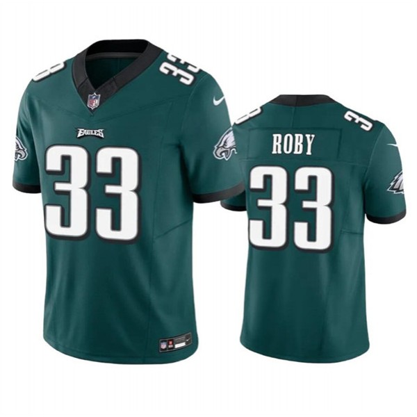 Philadelphia Eagles #33 Bradley Roby Green 2023 F.U.S.E. Vapor Untouchable Limited Stitched Jersey