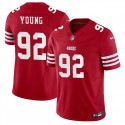 San Francisco 49ers #92 Chase Young Red 2023 F.U.S.E. Stitched Jersey