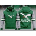 Philadelphia Eagles Green Team Big Logo Sideline Alternate Club Pullover Hoodie