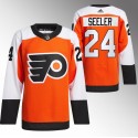 Philadelphia Flyers #24 Nick Seeler 2023-24 Orange Stitched Jersey