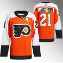Philadelphia Flyers #21 Scott Laughton 2023-24 Orange Stitched Jersey