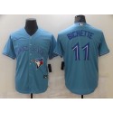 Blue Jays #11 Bo Bichette Blue Cool Base Stitched Jersey