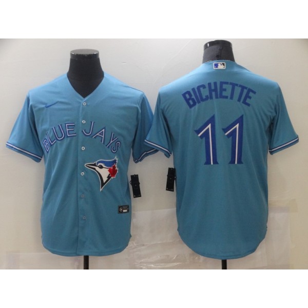 Blue Jays #11 Bo Bichette Blue Cool Base Stitched Jersey