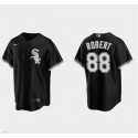 Chicago White Sox #88 Luis Robert Black Cool Base Stitched Jersey