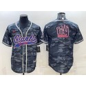 New York Giants Gray Camo Team Big Logo With Patch Cool Base Stitched Jersey