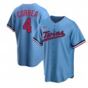 Minnesota Twins #4 Carlos Correa Blue Cool Base Stitched Jersey
