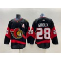 Ottawa Senators #28 Claude Giroux Black Stitched Jersey
