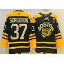 Boston Bruins #37 Patrice Bergeron Black Classic Primegreen Stitched Jersey