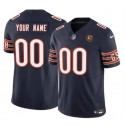 Chicago Bears Custom Navy 2023 F.U.S.E. With John Madden Patch Vapor Limited Stitched Jersey
