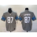 Detroit Lions #87 Sam LaPorta Gray 2023 F.U.S.E. Vapor Untouchable Limited Stitched Jersey