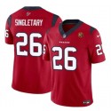 Houston Texans #26 Devin Singletary Red 2023 F.U.S.E. With John Madden Patch Vapor Limited Stitched Jersey
