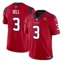 Houston Texans #3 Tank Dell Red 2023 F.U.S.E. With John Madden Patch Vapor Limited Stitched Jersey