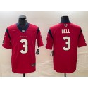 Houston Texans #3 Tank Dell Red Vapor Untouchable Stitched Jersey