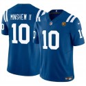 Indianapolis Colts #10 Gardner Minshew Blue 2023 F.U.S.E. With John Madden Patch Vapor Limited Stitched Jersey