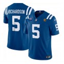 Indianapolis Colts #5 Anthony Richardson Blue 2023 F.U.S.E. 1-Star C Patch And With John Madden Patch Vapor Limited Stitched Jersey