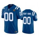 Indianapolis Colts Custom Blue 2023 F.U.S.E. With John Madden Patch Vapor Limited Stitched Jersey