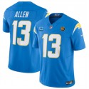 Los Angeles Chargers #13 Keenan Allen Light Blue 2023 F.U.S.E. With John Madden Patch Vapor Limited Stitched Jersey
