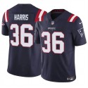 New England Patriots #36 Kevin Harris Navy 2023 F.U.S.E. Vapor Limited Stitched Jersey