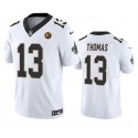 New Orleans Saints #13 Michael Thomas White 2023 F.U.S.E. With John Madden Patch Vapor Limited Stitched Jersey